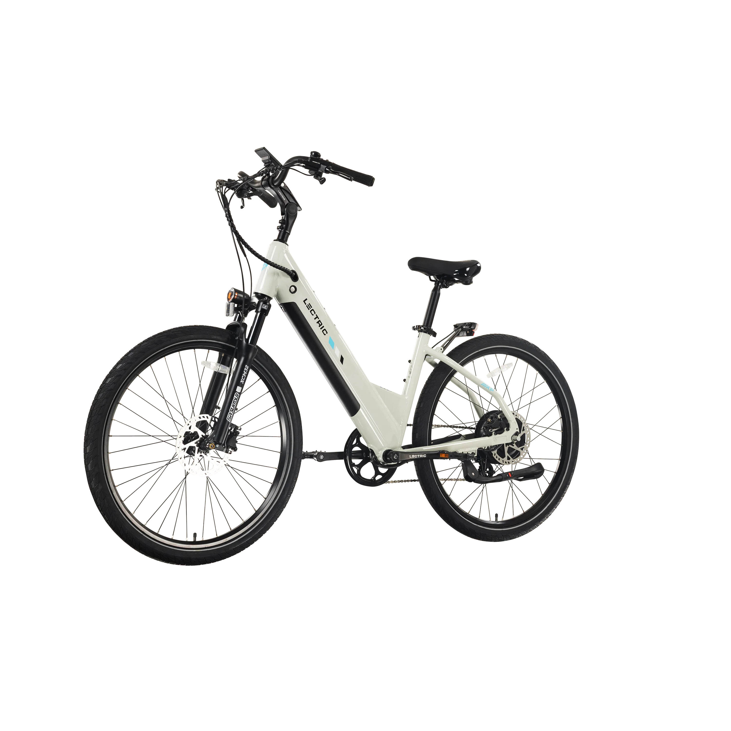 XPress2 Stratus White Cruiser eBike - Image 41