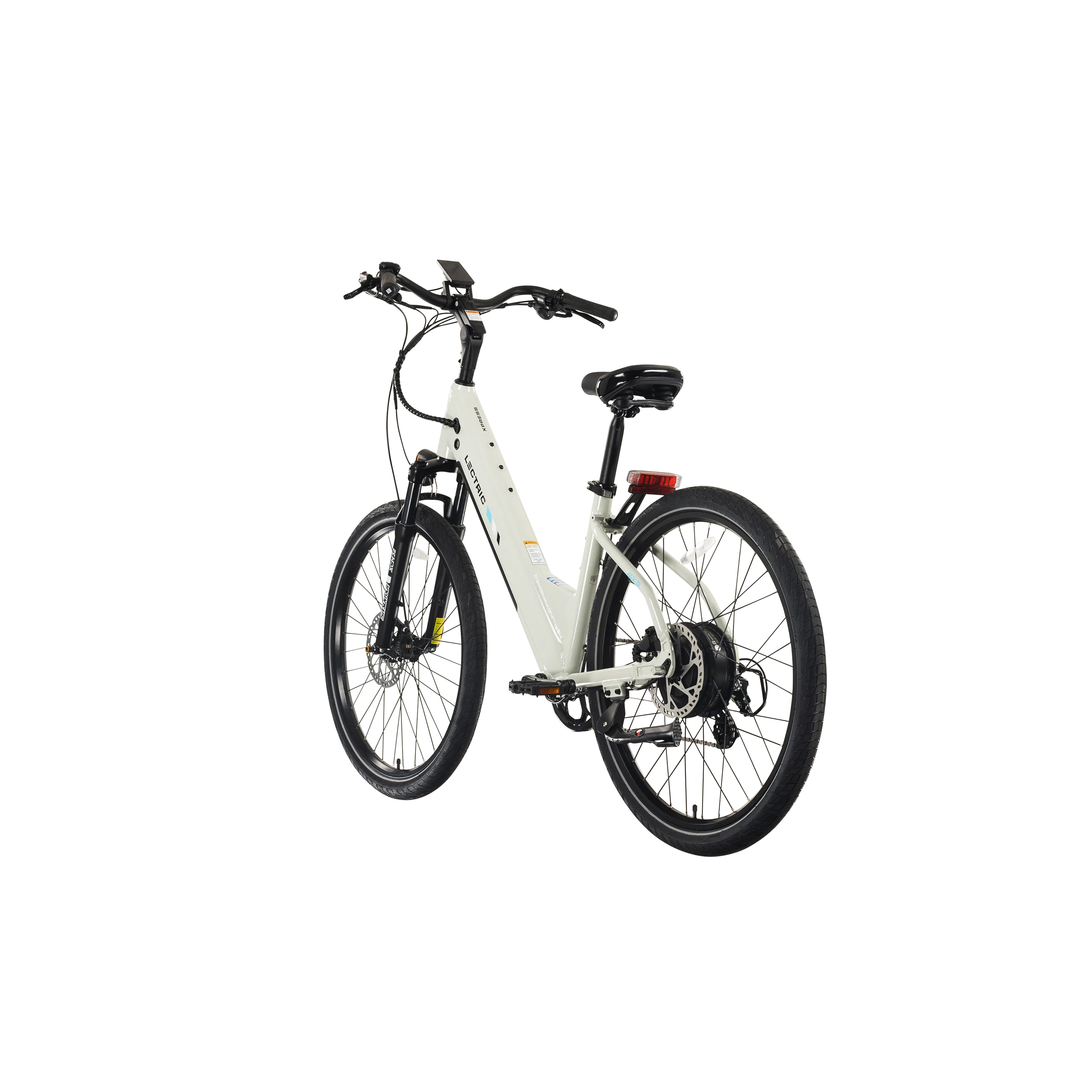 XPress2 Stratus White Cruiser eBike - Image 32