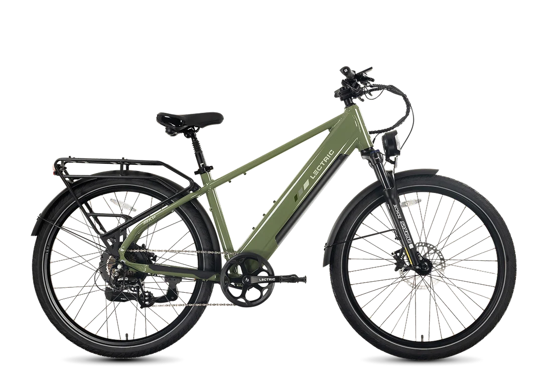 XPress2 Pine Green Commuter + FREE Rear Rack, Fenders, Elite Headlight ($247 Value) - Image 2