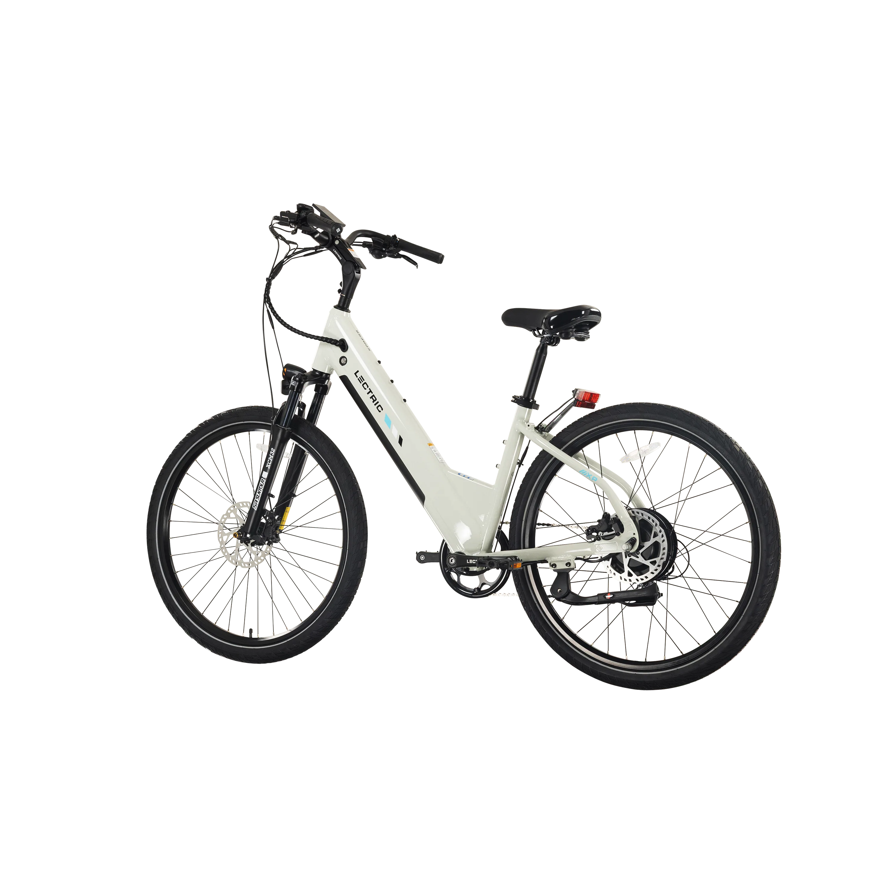 XPress2 Stratus White Cruiser eBike - Image 35