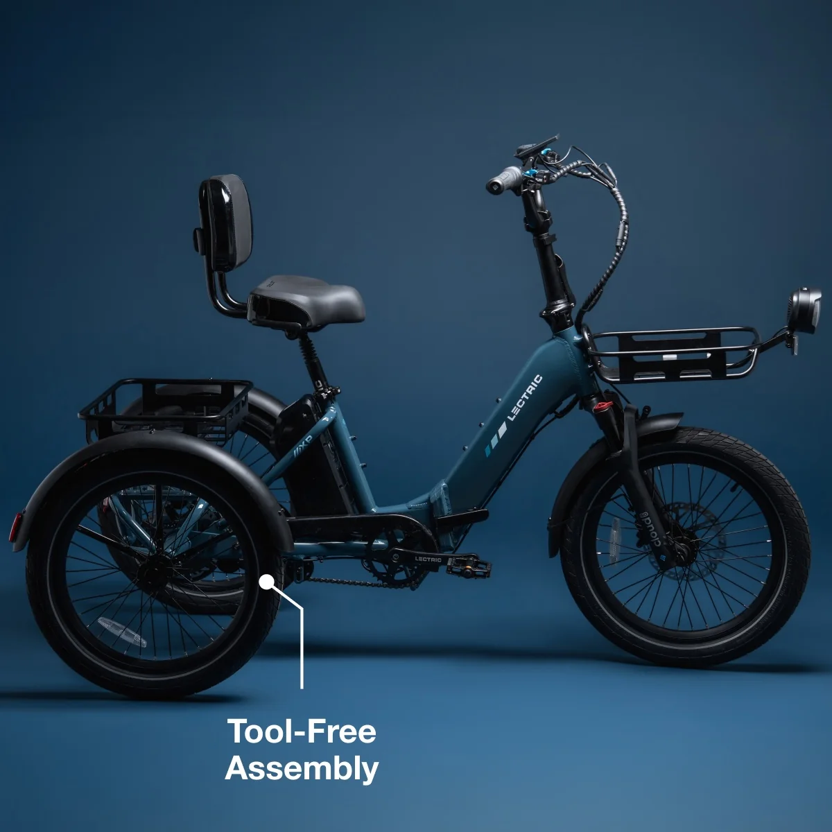 XP Trike2 750 Dusk Blue eTrike - Image 8