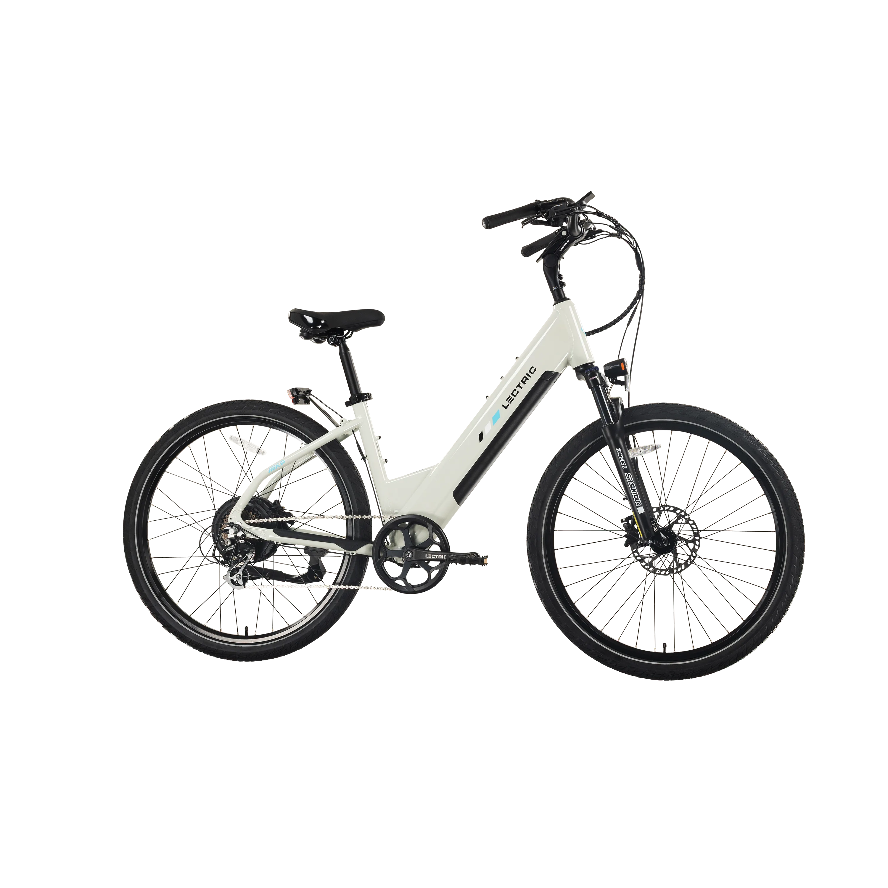 XPress2 Stratus White Cruiser eBike - Image 55