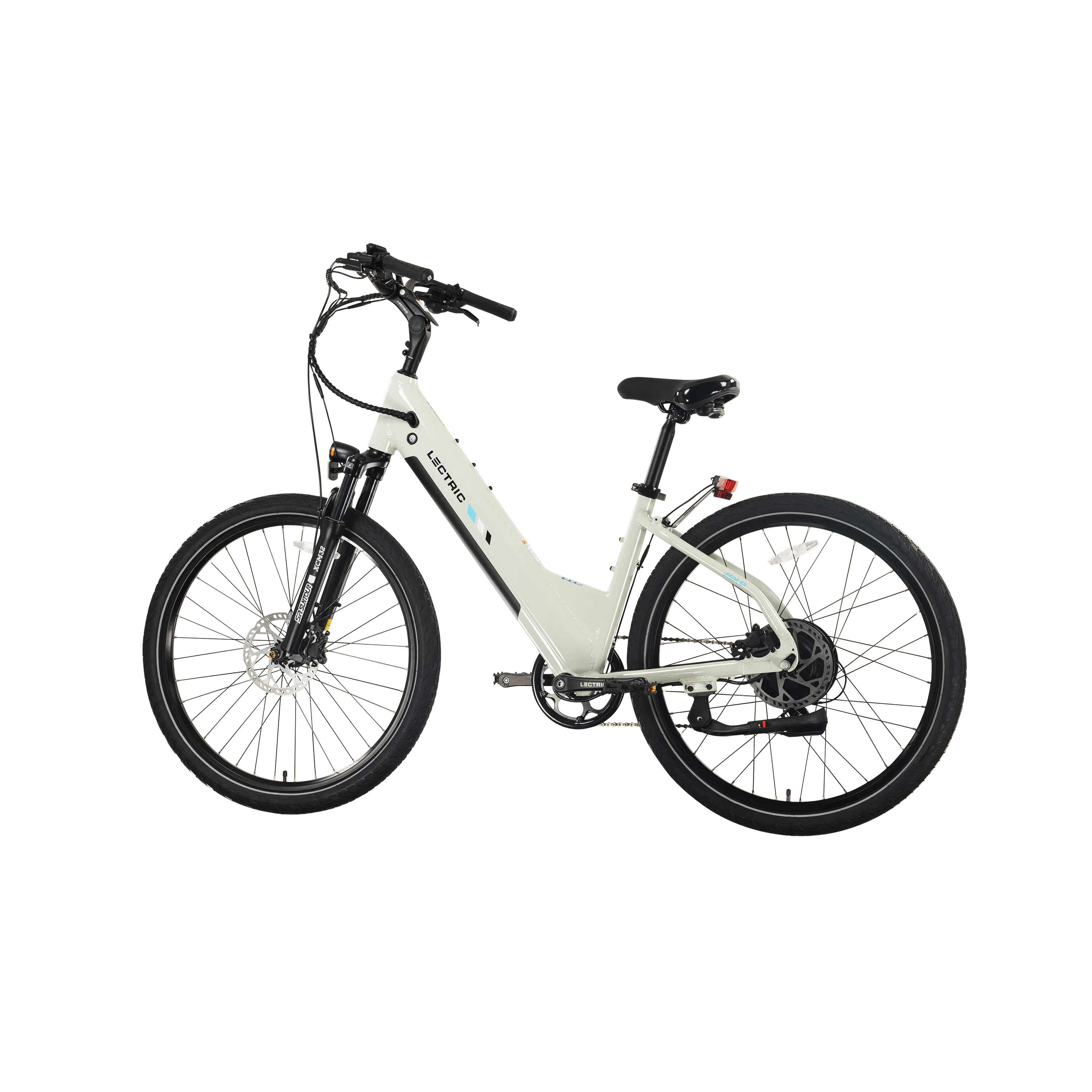 XPress2 Stratus White Cruiser eBike - Image 36