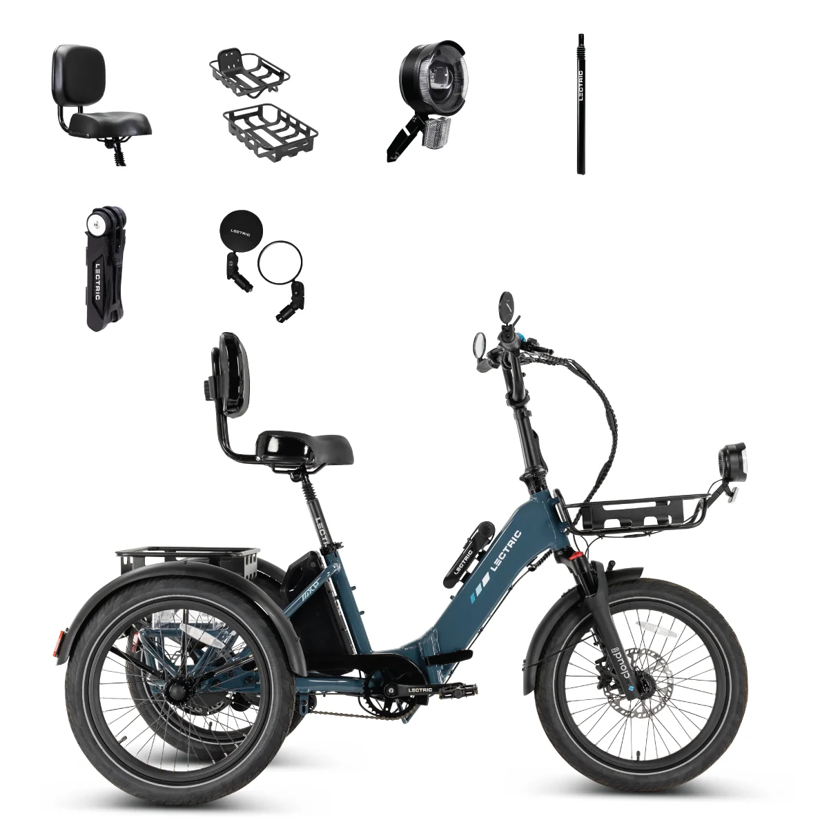 XP Trike2 750 Dusk Blue - Back to School Bundle