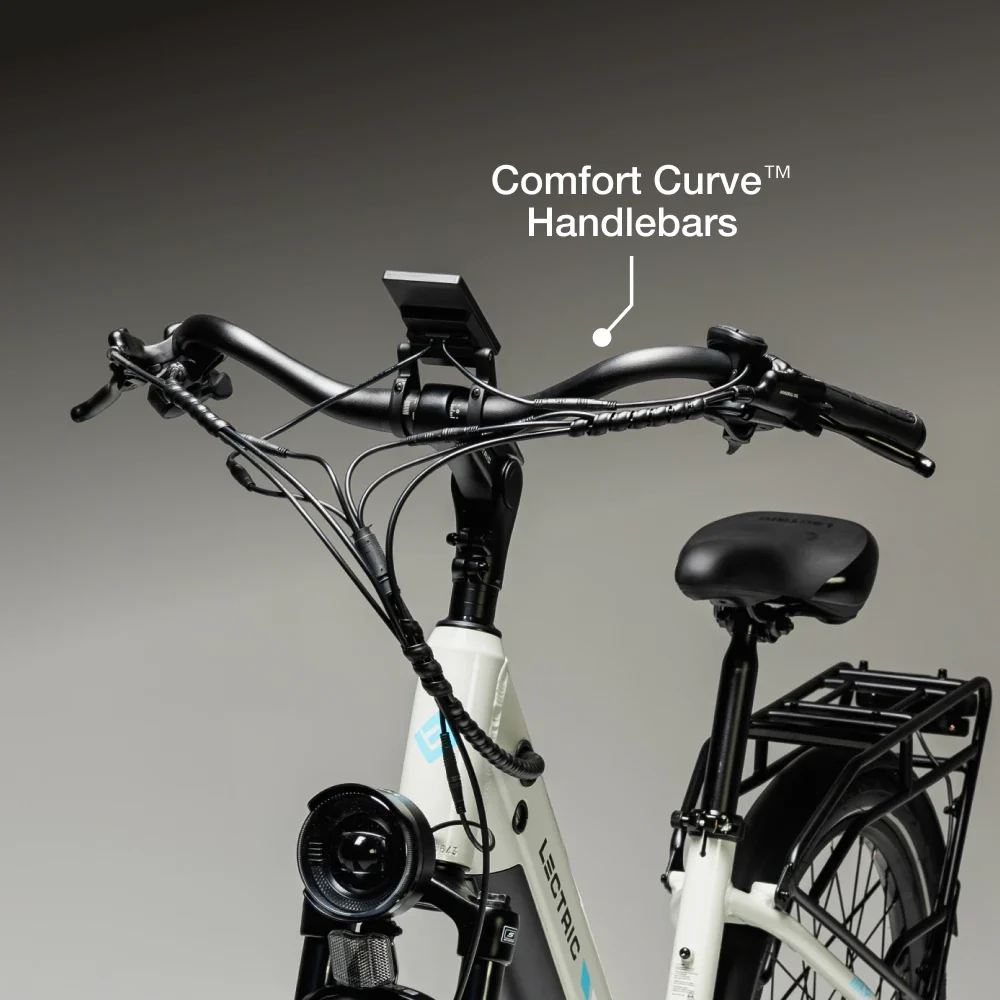 XPress2 Stratus White Cruiser eBike - Image 11