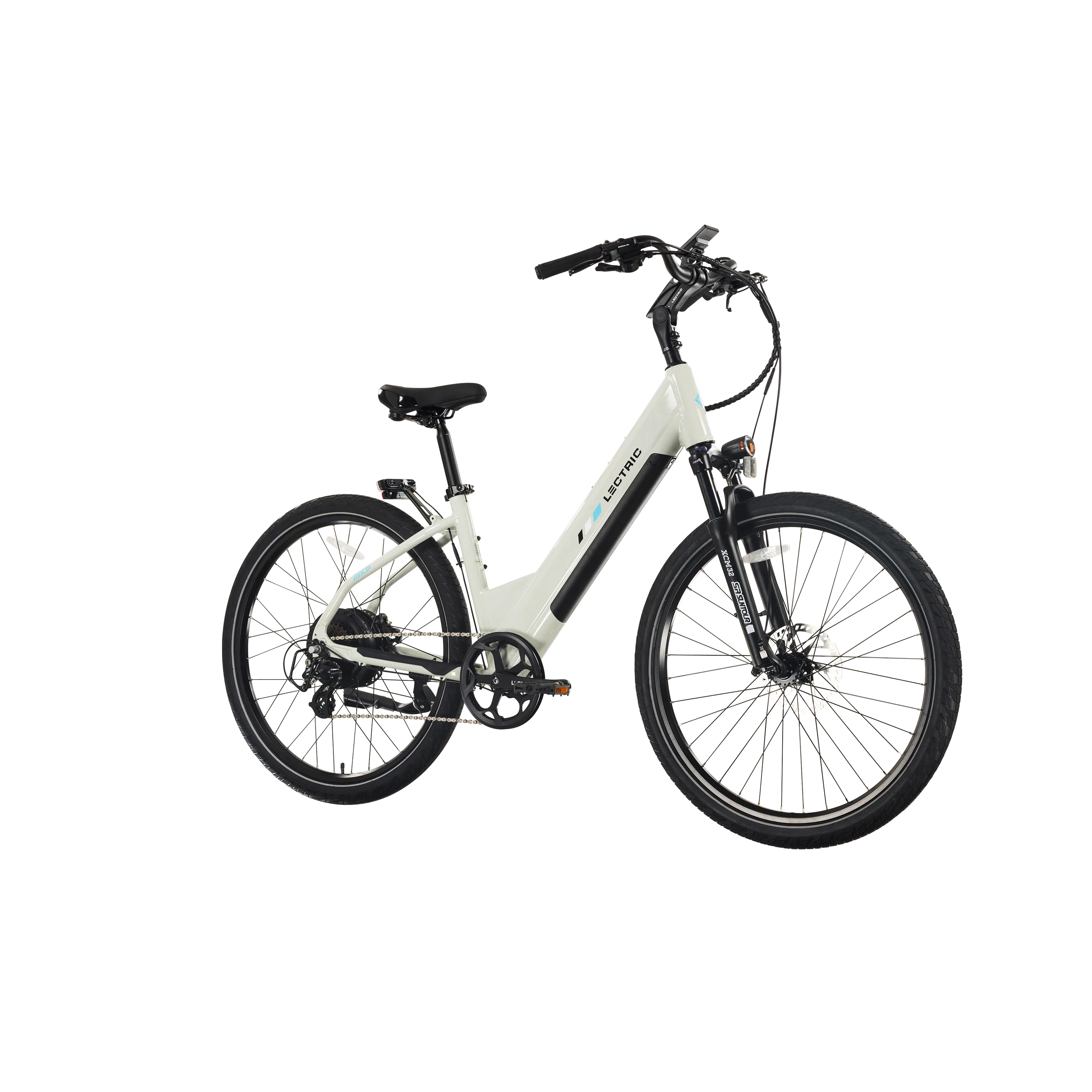 XPress2 Stratus White Cruiser eBike - Image 53