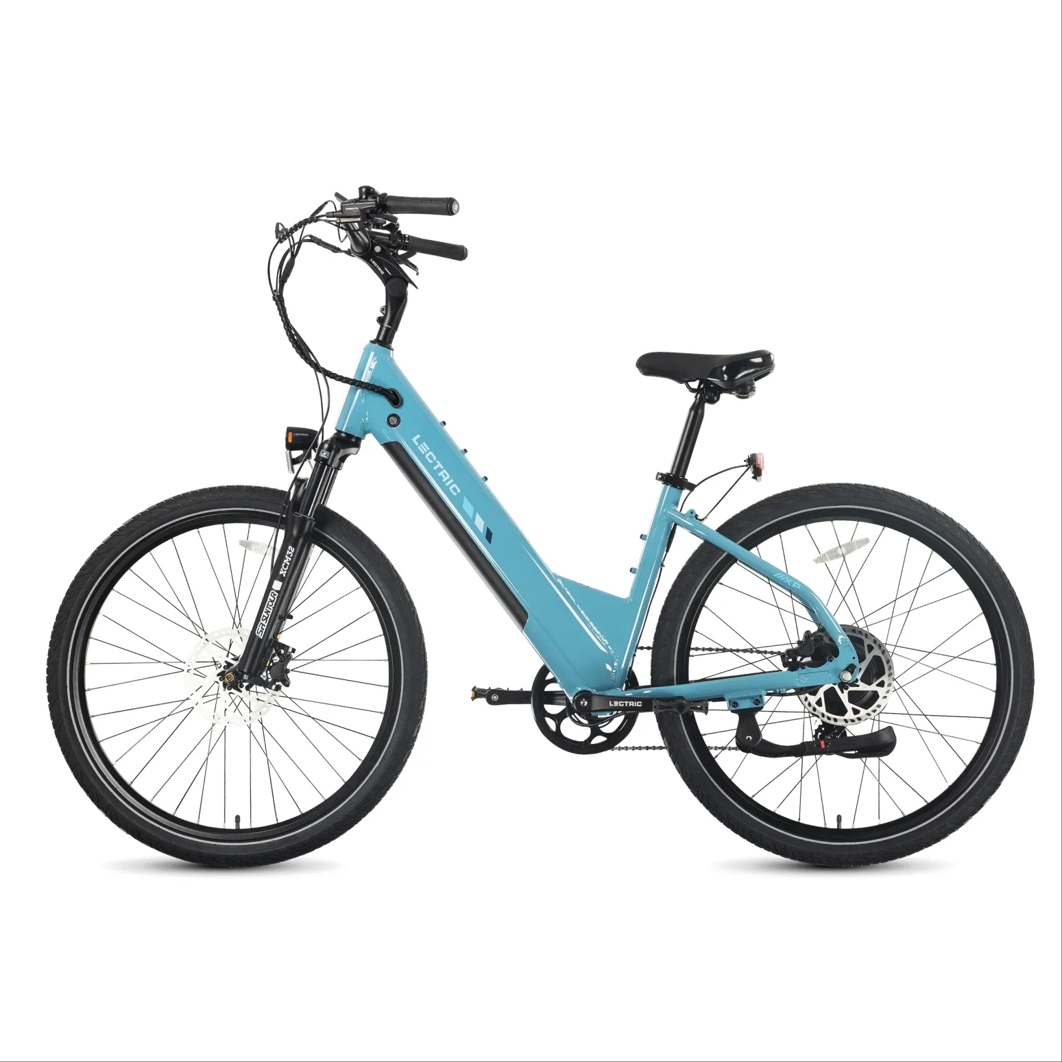 XPress2 Raindrop Blue Cruiser + FREE Rear Rack, Fenders, Elite Headlight ($247 Value) - Image 7