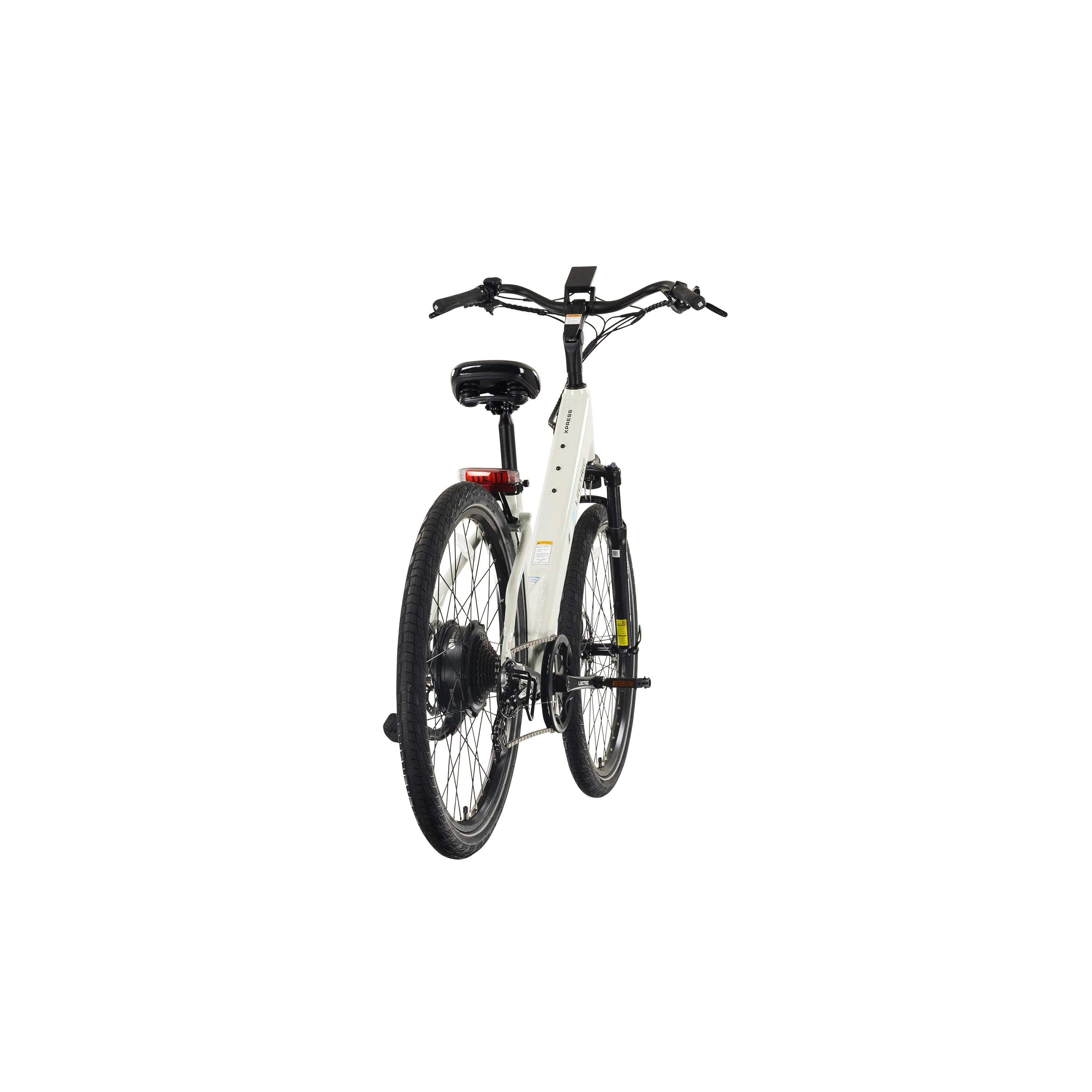 XPress2 Stratus White Cruiser eBike - Image 28