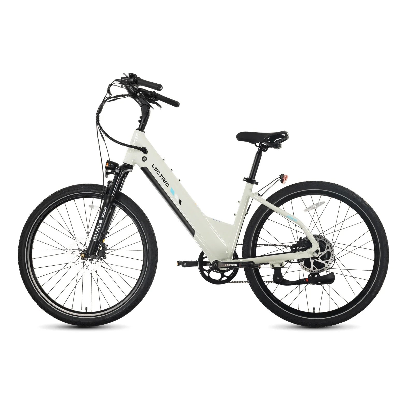 XPress2 Stratus White Cruiser eBike - Image 8