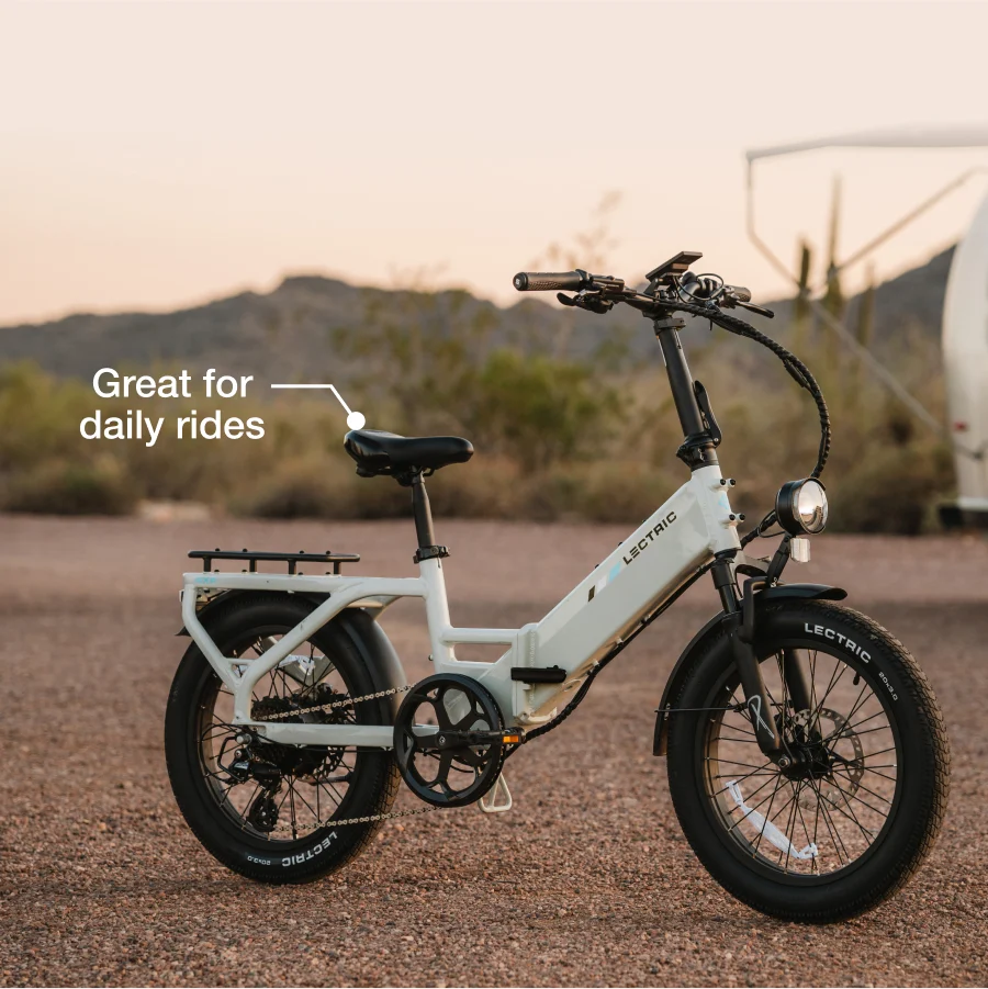 XP4 Step-Thru Stratus White eBike - Image 6