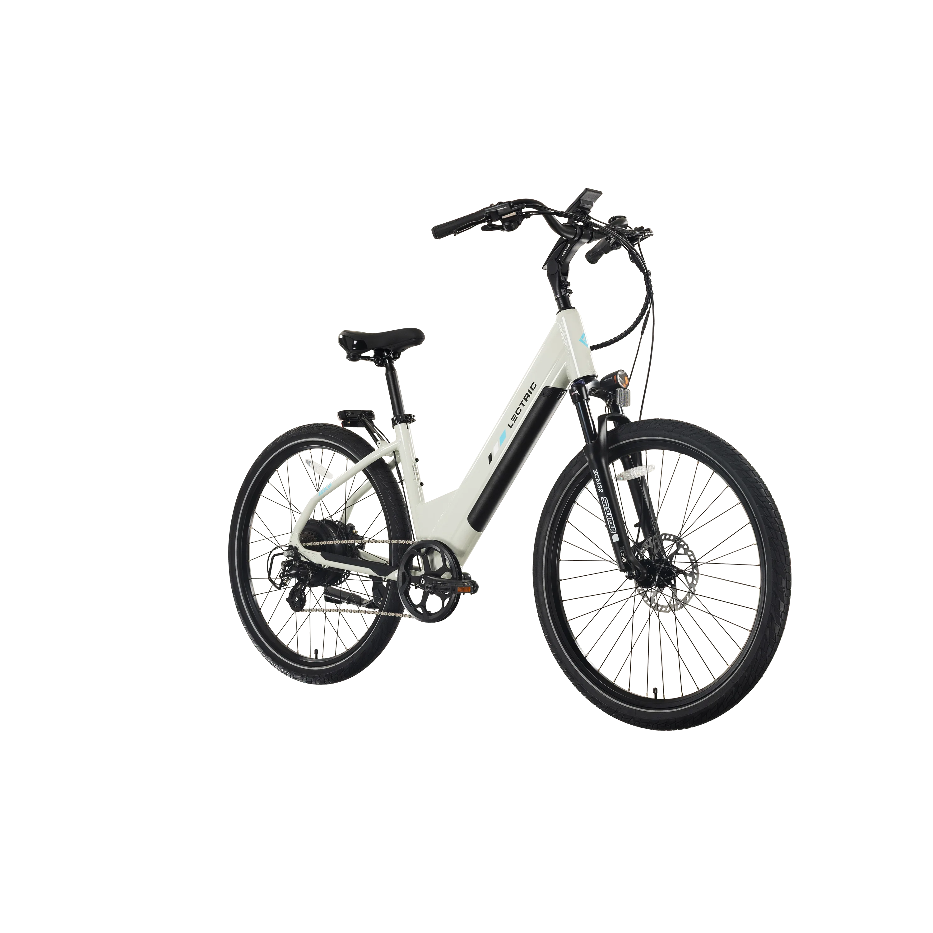 XPress2 Stratus White Cruiser eBike - Image 52