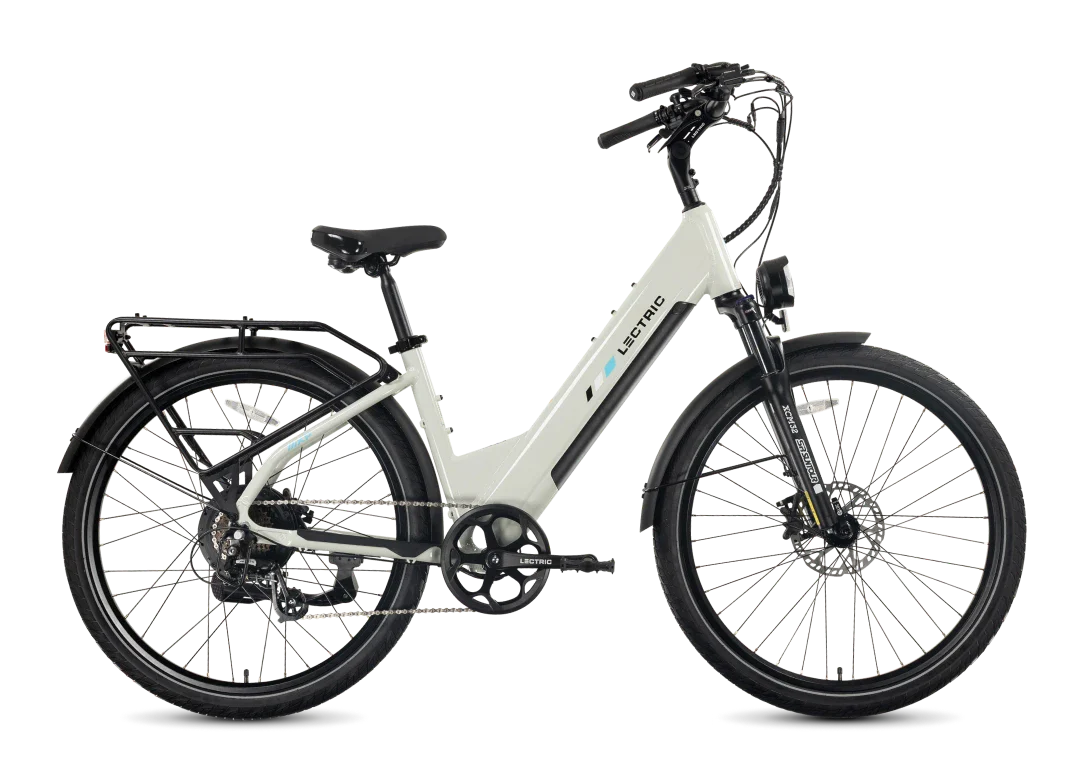 XPress2 Stratus White Cruiser eBike