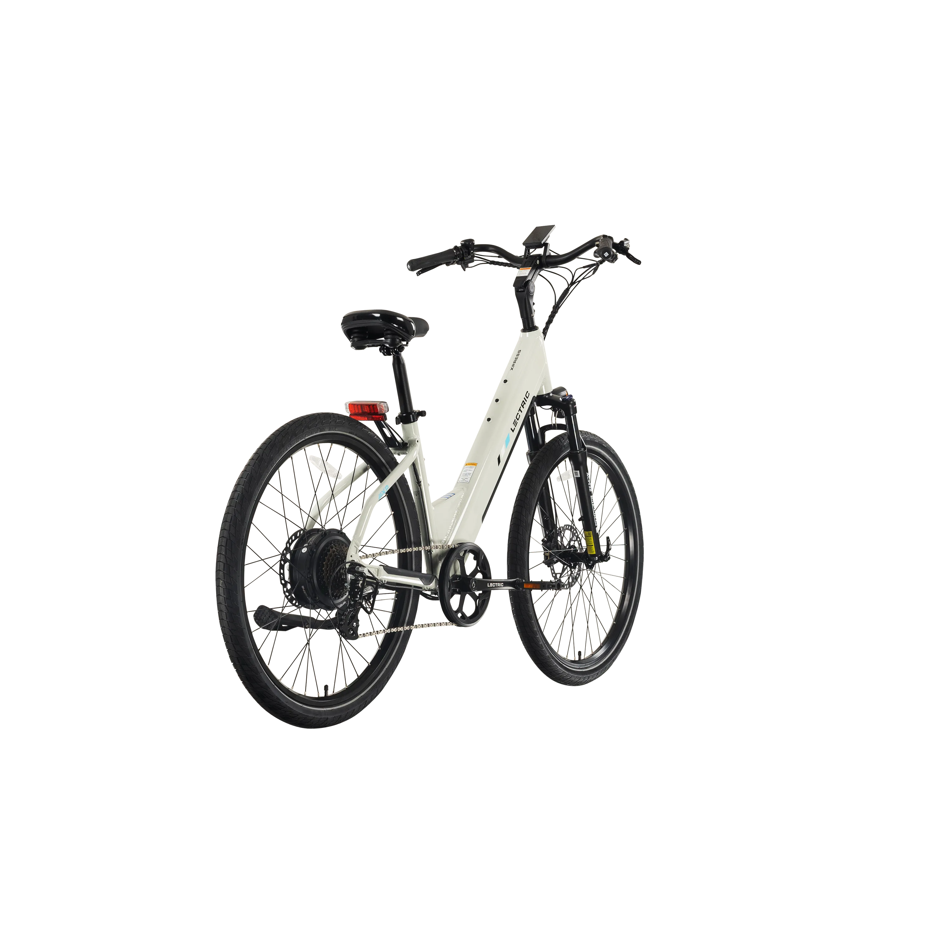 XPress2 Stratus White Cruiser eBike - Image 26