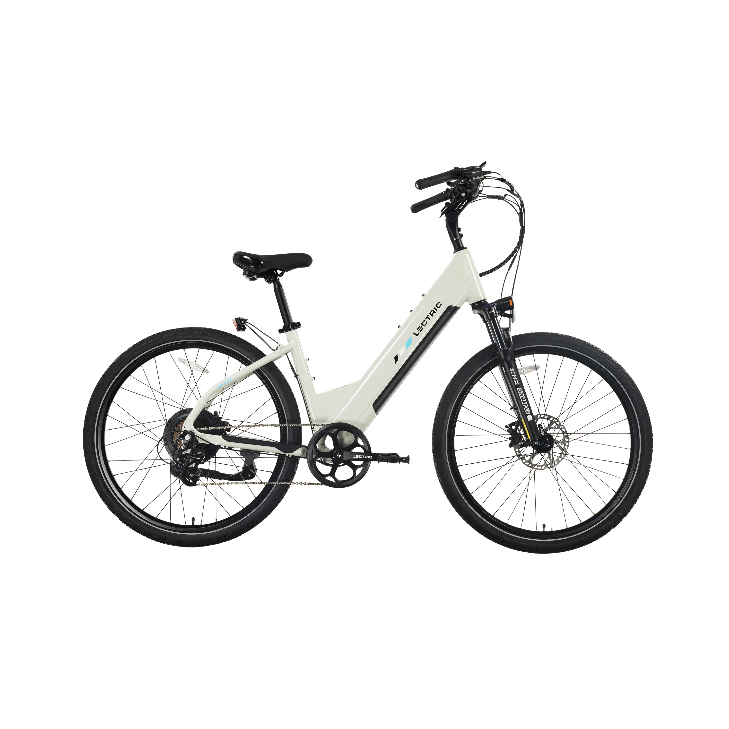 XPress2 Stratus White Cruiser eBike - Image 56