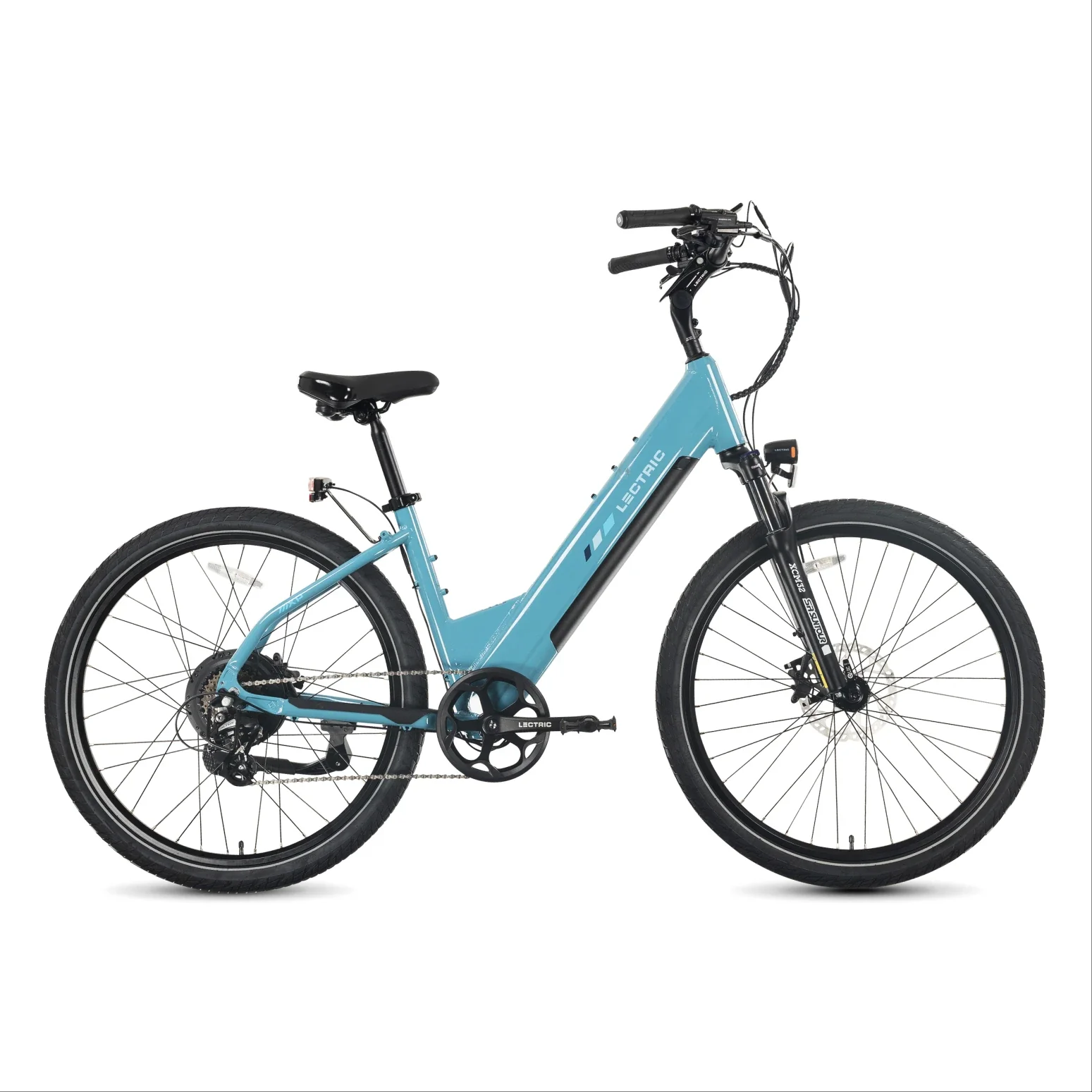 XPress2 Raindrop Blue Cruiser + FREE Rear Rack, Fenders, Elite Headlight ($247 Value) - Image 8