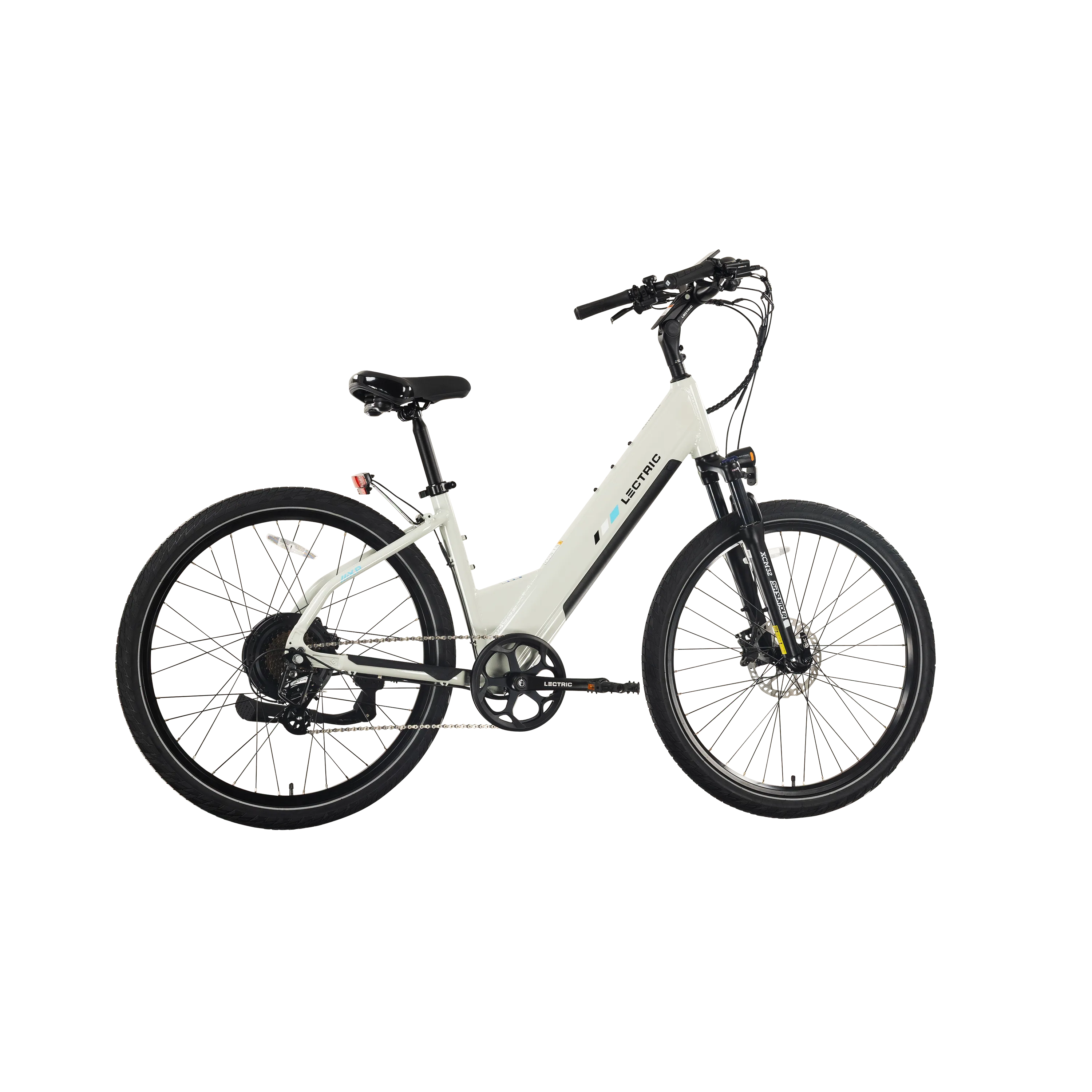 XPress2 Stratus White Cruiser eBike - Image 22
