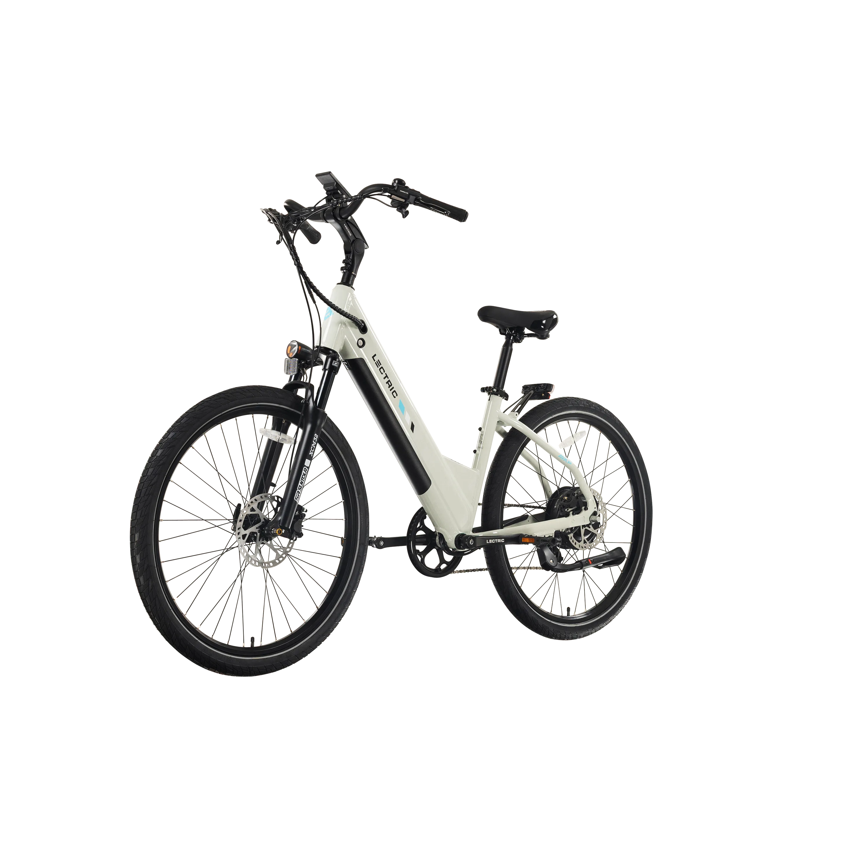 XPress2 Stratus White Cruiser eBike - Image 42