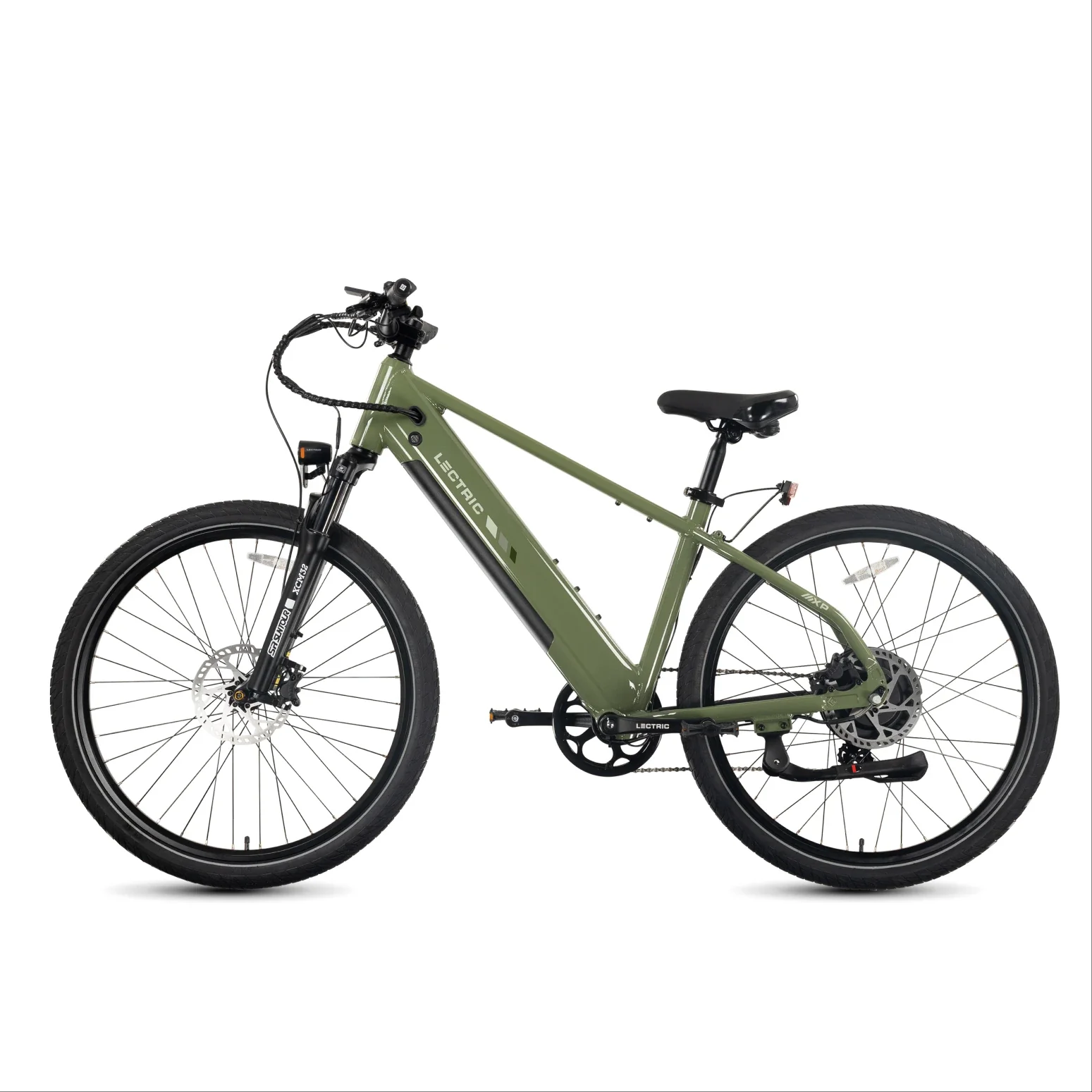 XPress2 Pine Green Commuter + FREE Rear Rack, Fenders, Elite Headlight ($247 Value) - Image 7