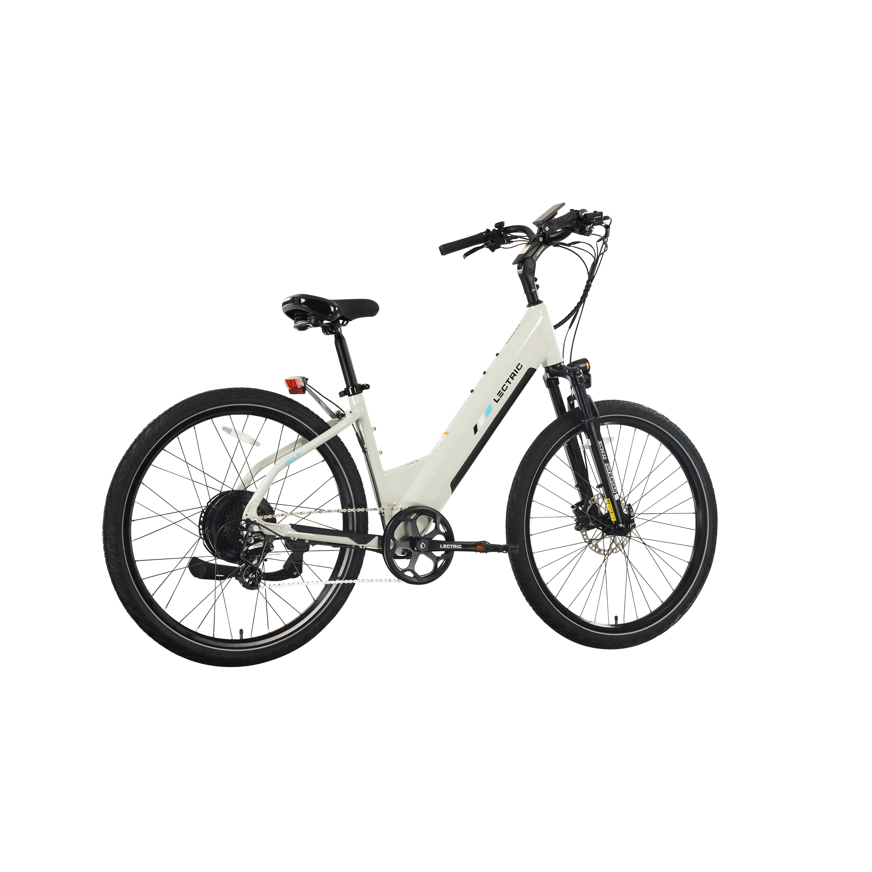XPress2 Stratus White Cruiser eBike - Image 23