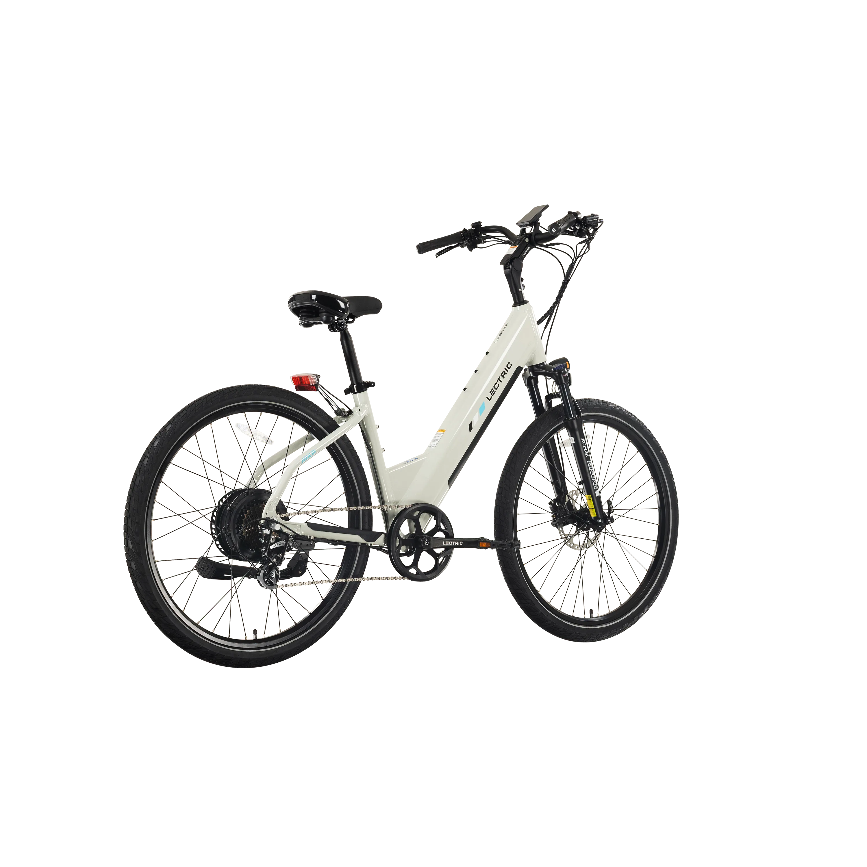 XPress2 Stratus White Cruiser eBike - Image 24