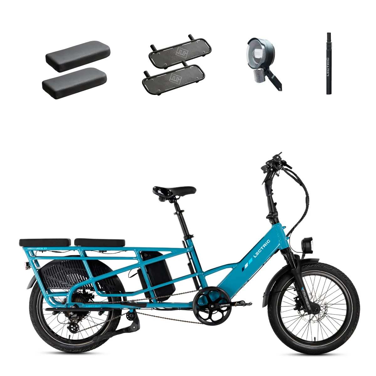 XPedition2 Raindrop Blue + FREE Running Boards, Cushions, Elite Headlight, Suspension Seat Post ($346 Value)