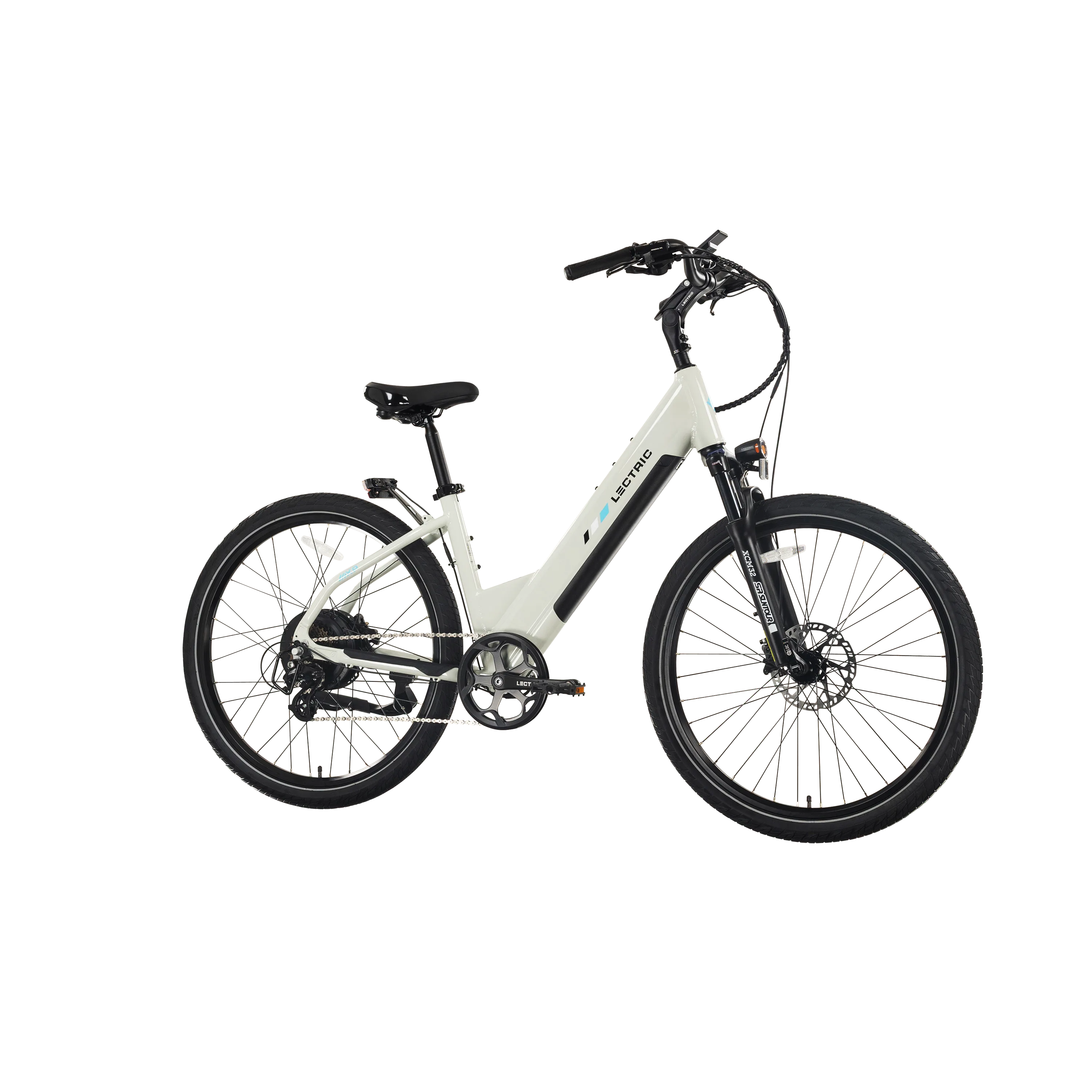 XPress2 Stratus White Cruiser eBike - Image 54