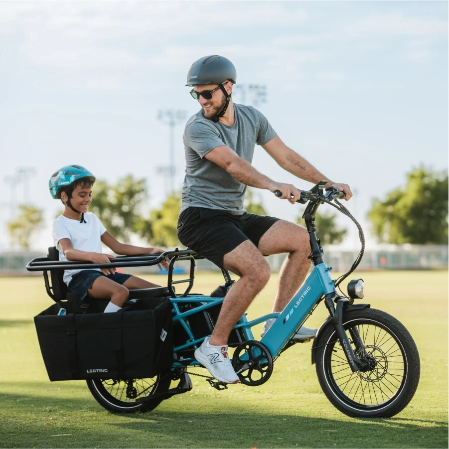 XPedition2 Raindrop Blue Long-Range Dual-Battery eBike - Image 5