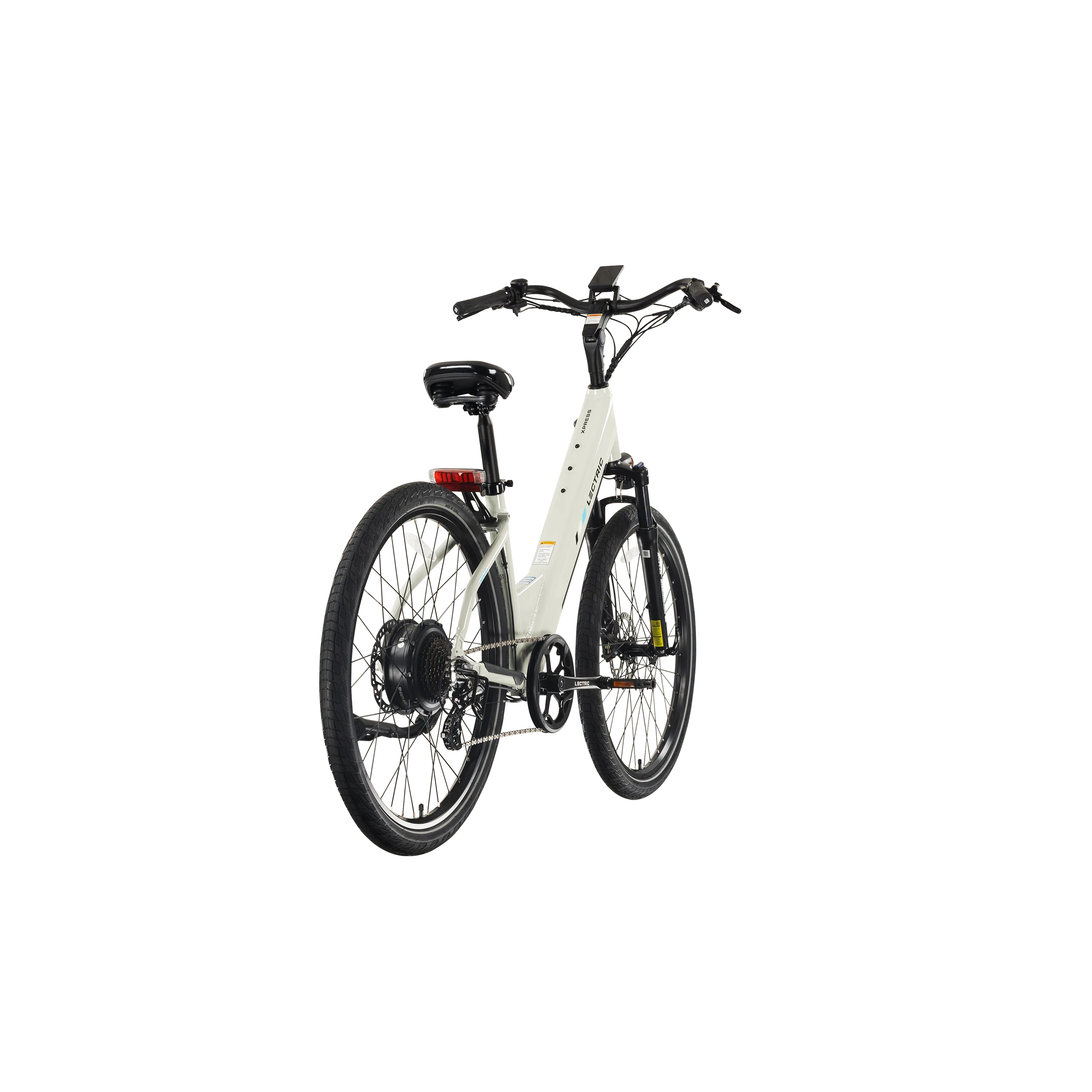 XPress2 Stratus White Cruiser eBike - Image 27