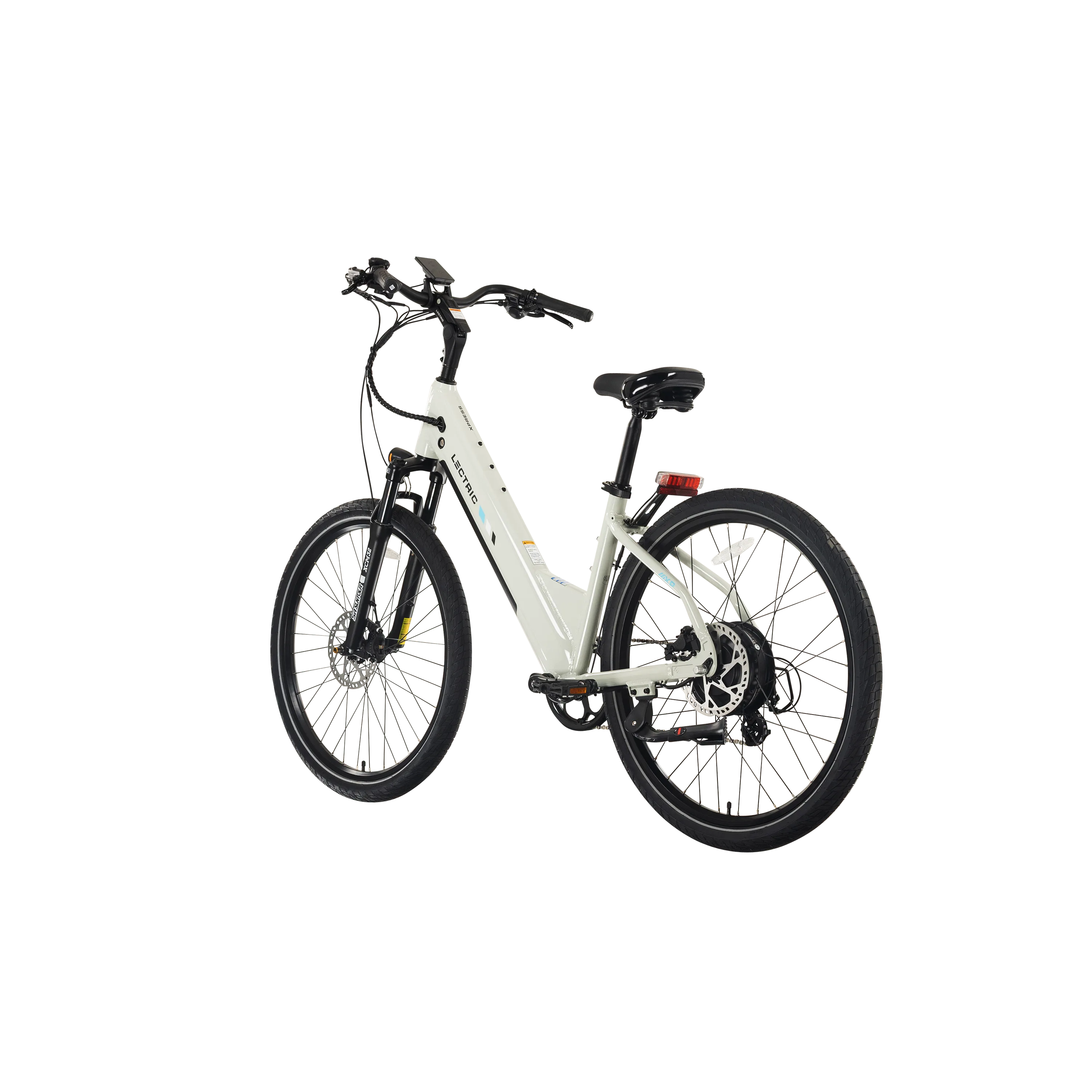 XPress2 Stratus White Cruiser eBike - Image 33