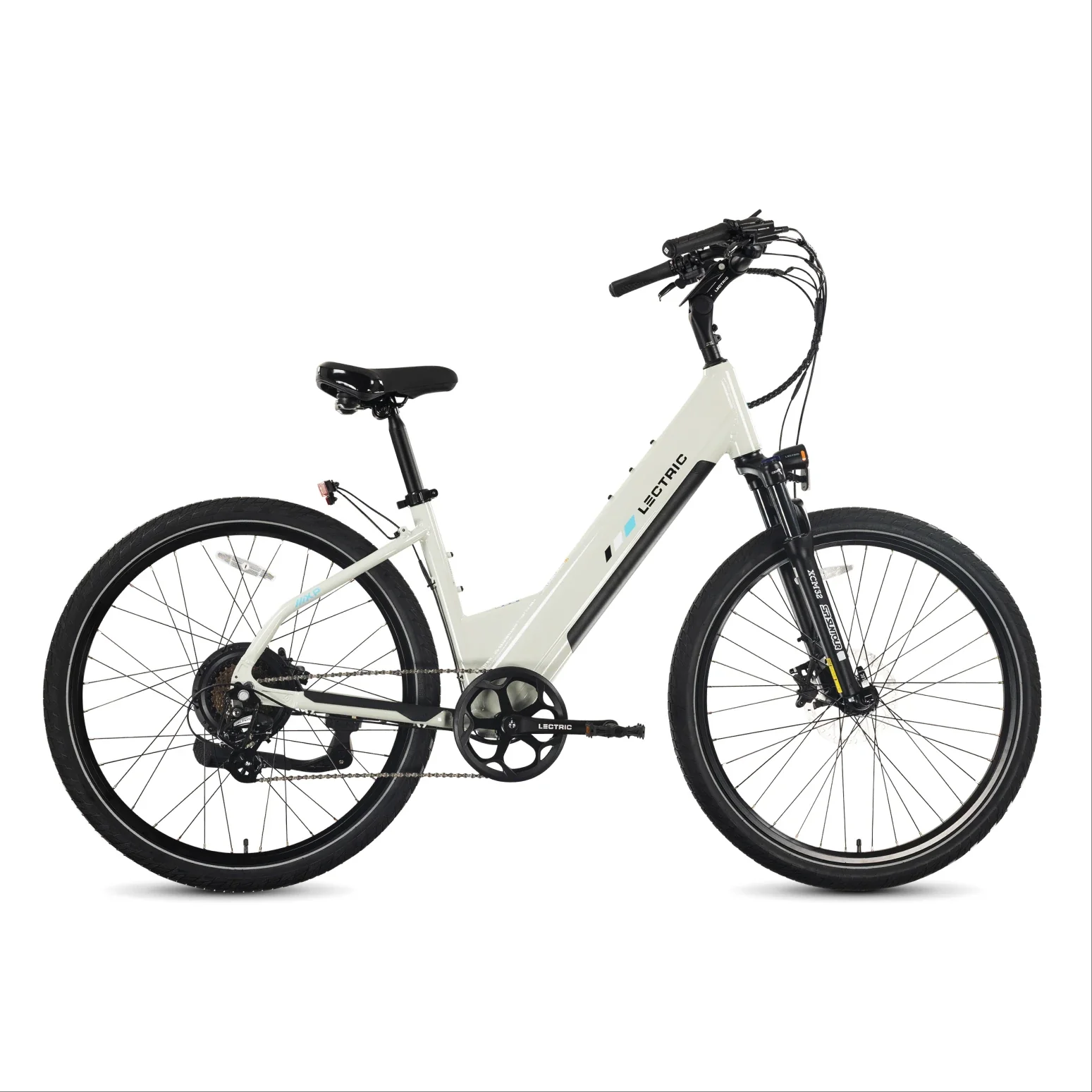 XPress2 Stratus White Cruiser eBike - Image 9