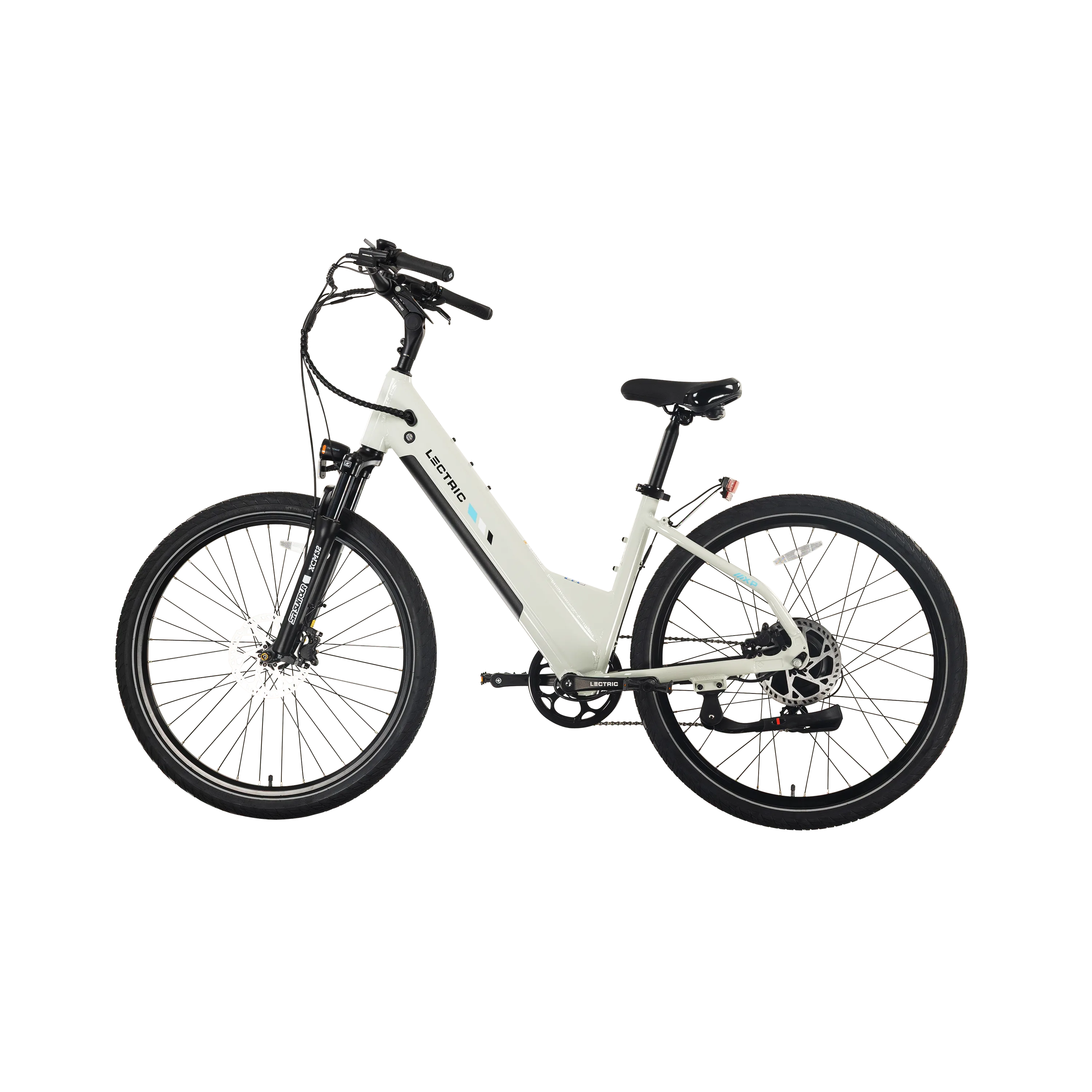 XPress2 Stratus White Cruiser eBike - Image 37