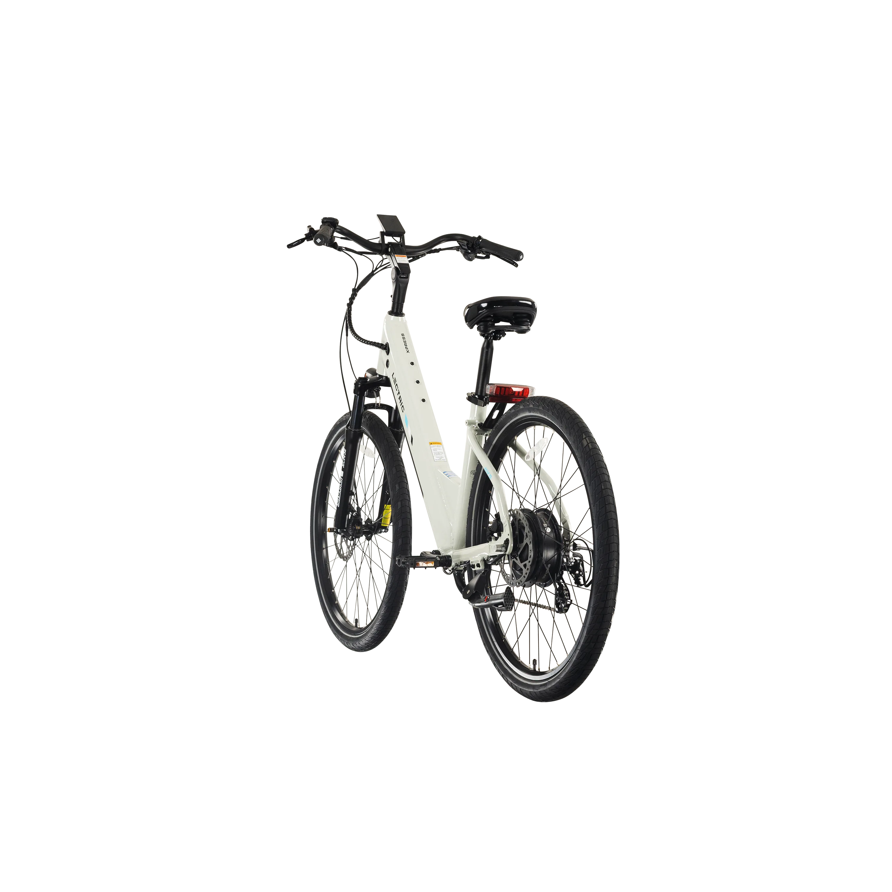 XPress2 Stratus White Cruiser eBike - Image 31