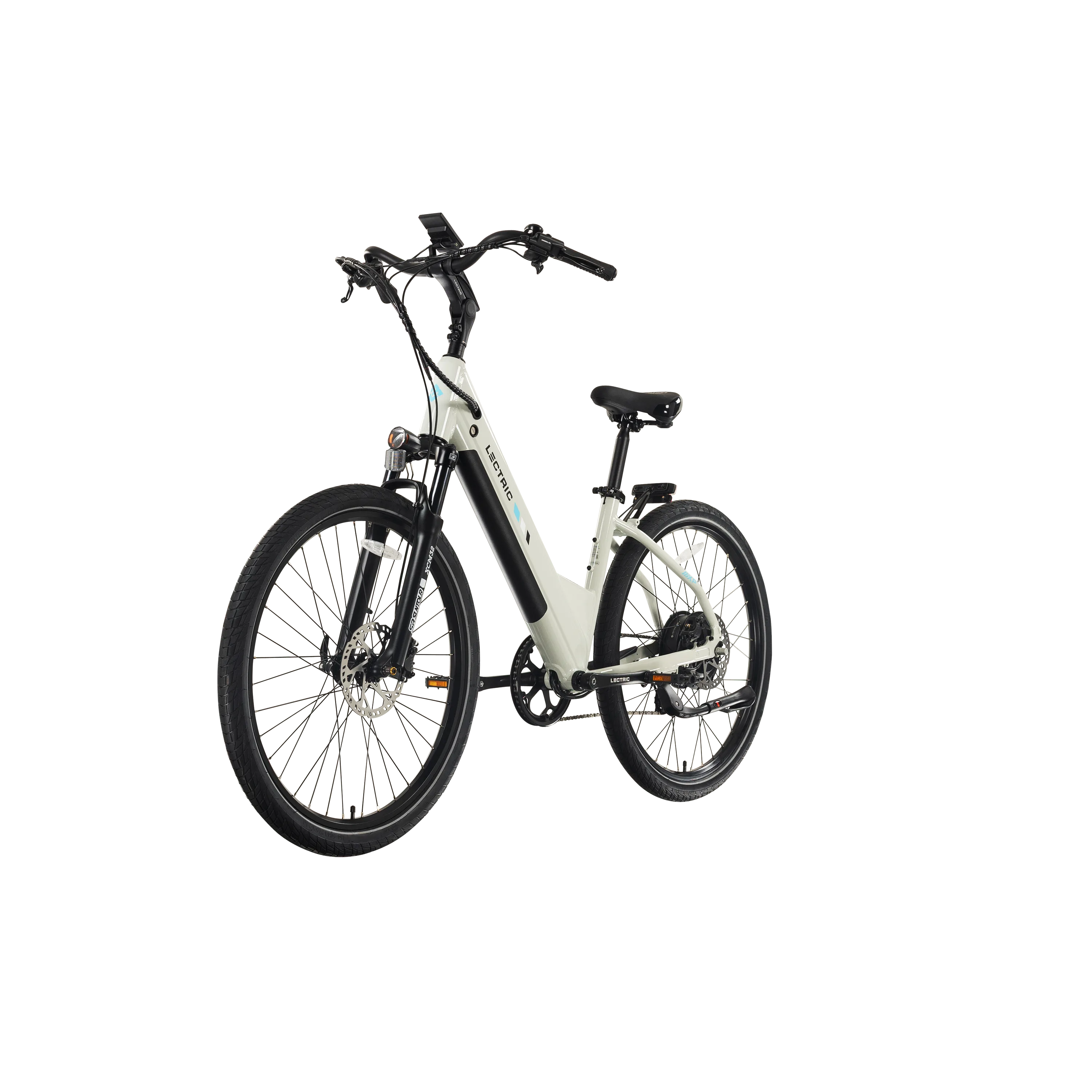 XPress2 Stratus White Cruiser eBike - Image 43